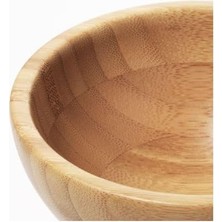 Omrs Store Bambu Servis Kasesi Ölçü 12 cm Bambu Çerezlik Kase