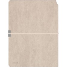 Die Grup Fonksiyonel A5 Defter - Bej Renk