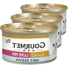Die Grup Yaş Kedi Maması – Çifte Lezzet Okyanus Balığı ve Sebzeler, 85 G (3 Paket)