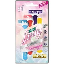 Omrs Store Lady 2 Bıçaklı Platinum 8'li Blister