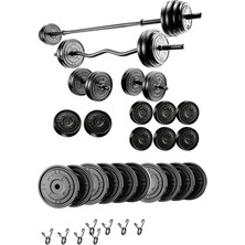 Die Grup 3'lü Halter Seti, Ağırlık ve Fitness Için Uygun
