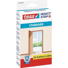 Tech Butiq Sineklik, Standart, Cırt Bantlı, Kapı Için, Kesilerek Ayarlanabilir, Beyaz, 2 Adet 0.65M x 2.20M