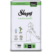 Tech Butiq Natural Ultra Hassas Hijyenik Ped Gece 18'li