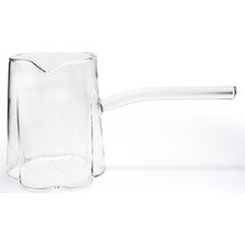 Die Grup Ateşe Dayanıklı Cam Cezve Borosilikat Cam Cezve 400 ml ROYALEKS-CZV05