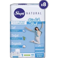 Tech Butiq Natural Günlük Ped Normal 8 x 40