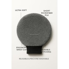 Tech Butiq Mikrofiber Araba Yıkama Eldiveni, Yumuşak Dokulu, Ultra Süper Emici, Çiziksiz, Elastik Bilekli, Çift Taraflı Bez, Makinede Yıkanabilir, Oto Temizlik Eldiveni, Dayanıklı, Pratik