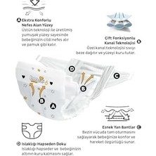 Tech Butiq Protection Bebek Bezi 6 Numara X-Large (15+ Kg) 128 Adet – Ekstra Set, Maksimum Koruma