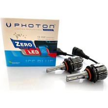 Tech Butiq Photon Ampul Zero Hb3 9005 / Hb4 9006 Ice Blue Fansız LED 12V-24V Headlight Pht ZR3725 Ib