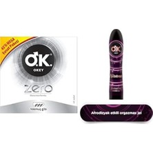 Tech Butiq Zero 45'li Prezervatif ve Okey Nirvana Uyarıcı Jel 100 ml