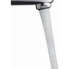 Tech Butiq Starck Klasik Modern El Cilalı Banyo Lavabo Bataryası, Tek Saplı, Krom, 10010001