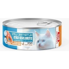 Die Grup Kısırlaştırılmış Kediler Için Somon Etli Ezme - 24 x 80 gr