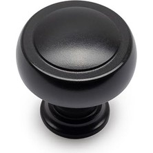 Tech Butiq Siyah Renkli 32 mm Tek Delikli Kulp