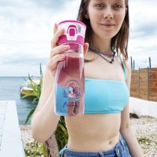 Tech Butiq Tritan Matara 600 ml (Denizci Kız)