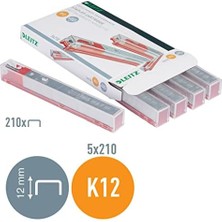 Tech Butiq 55940000 K12 Yüksek Performans Zımba Kartuş Teli, Kırmızı