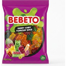 Bebeto Jelibon Tekli  Paket 1 kg Küçük Ayıcıklar