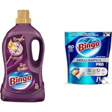 Tech Butiq Bingo Seti | Keratin Tüm Renkler Svı Deterjan 4 L X1 + Akıllı Kapsül Pro 80'li X1