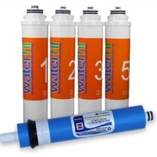 Sulook Waterlife Filtre 5 'li Lg Mebran Set Waterlife Su Arıtma Filtre *