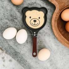 Tech Butiq Hayvan Figürlü Pankek ve Omlet Tavası, Çocuklar Için Eğlenceli Mutfak Aleti, Yapışmaz Kaplama, Kolay Temizlenebilir
