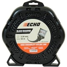 Tech Butiq Echo Tırpan Misinası 3.3mm 53 mt Siyah