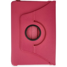 Renas Store Matepad Se Kılıf 360 Tablet Deri Kılıf - Pembe