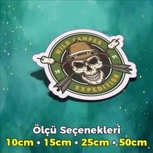 Sb Store Kamp Temalı Sticker Etiket Outdoor Adventure Camping Karavan - Model 89 - 10CM