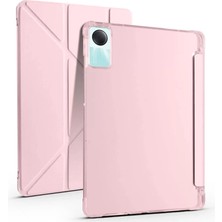 Renas Store Redmi Pad Se 4g Kılıf Kalemlikli Mars Tablet Kılıfı - Gold