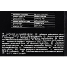 Tech Butiq SN-130 Siyah Mikrofon