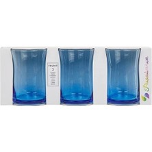 Tech Butiq 420322S231 Heybeli Su Bardağı, Mavi, 3'lü