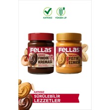 Fellas Kakaolu Fındık Kreması (315 g) + Fıstık Ezmesi - %100 (300 g)