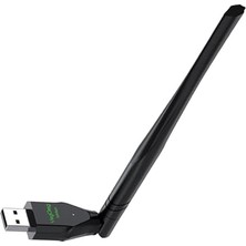 Tech Butiq 650 Mbps 2.4ghz/5ghz Dual Band Alıcı Verici USB Wifi Adaptör