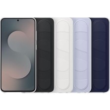 Tech Butiq Galaxy S25 Fe Standlı Kordonlu Silikon Kılıf, Açık Mavi