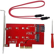 Tech Butiq 4481 Ngff M.2 B+M Key SSD To Pci-E Kart 4x Çevirici Dönüştürücü