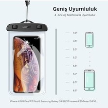 Tech Butiq Su Geçirmez Telefon Kılıfı Şeffaf
