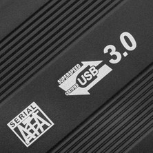 Tech Butiq 2,5" HDD Sata 3.0 - USB 3.0 - 5 Gbps Alüminyum Için Harici Kasa HDD635