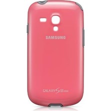 Tech Butiq Galaxy S3 Mini Protective Cover Orjinal Kılıf Pembe - EFC-1M7BPEGSTD