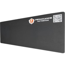Tech Butiq PER4MANCE Notebook 70X30 Kaydırmaz Siyah Mouse Pad
