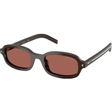 Prada D06S 27I20W 50-20 Kadın Güneş Gözlüğü Kahverengi Asetat Çerçeve UV 400 Filtreli