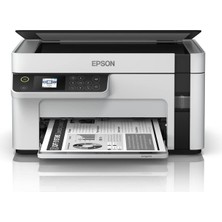 Tech Butiq Epson Ecotank M2120 Wi-Fi + Tarayıcı + Fotokopi Mono Çok Fonksiyonlu Tanklı Mürekkep Püskürtmeli Yazıcı