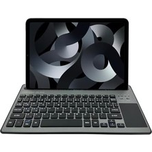 Tech Butiq Onezero Bluetooth Klavye Pad'li Kablosuz Taşınabilir Klavye 10 Metreye Kadar Çalışma Aralığı 291 x 154 X16 mm ZR554