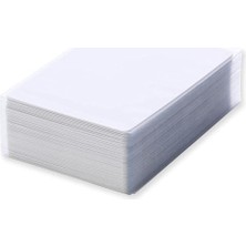 Tech Butiq 100 Adet Yumuşak Kart Kılıfı | Soft Sleeves | Oyun ve Kartları Için Şeffaf Kart Kılıfları