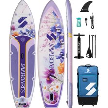 SavaBoards Lavender Harmony Geniş ve Dengeli Şişme Paddle Board 335X86X15 cm Touring Sup Seti