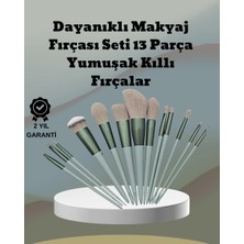 TeknoKapsül Umuşak Kıllı Estetik Tasarımlı 13'lü Makyaj Fırçası Seti Günlük Profesyonel Kullanı