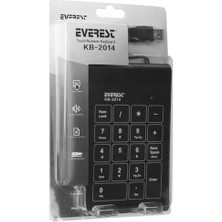 Tech Butiq KB-2014 Siyah USB Dokunmatik Numerik Standart Klavye