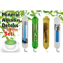 Sulook Mineral,alkalin Detoks 4'lü Filtre Seti