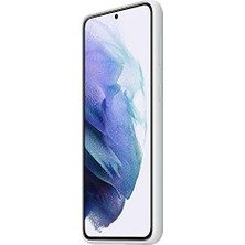Tech Butiq Galaxy S21+ Silikon Kılıf - Açık Gri