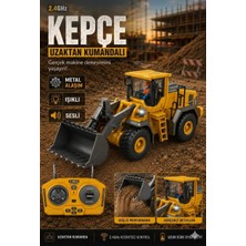 Aksoy Toys Uzaktan Kumandalı Işıklı Sesli Full Fonksiyon Metal Hareketli Kepçe 9 Kanal