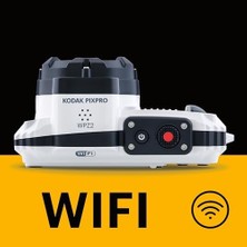 Tech Butiq Kodak Pıxpro Wpz2 15M Su Geçirmez Fotoğraf Makinesi - 16MP, 4x Optik Zoom, 1080P Full Hd Video (Beyaz)