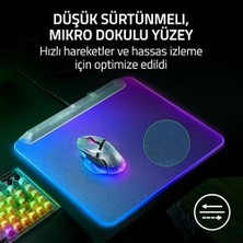 Tech Butiq Firefly V2 Pro Phantom - Tamamen Aydınlatmalı Oyun Mouse Pad'i - Chroma Rgb - Mikro Dokulu Yüzey - Kaymaz Taban - USB Hub - 360 x 278 mm | Phantom Edition