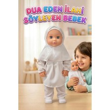 Farbu Oyuncak Elif Tesettürlü Bebek Pilli Sesli Dua Eden ve Ilahi Okuyan Eğitici Oyuncak Bebek