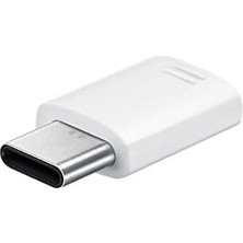 Tech Butiq EE-GN930K USB C-Type To Micro USB Adapter 3-Pack Dönüştürücü, Beyaz (Türkiye Garantili)